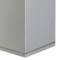 Preview: THEO UP/DOWN, Outdoor Wandleuchte, QPAR51, IP44, eckig, up/down, silbergrau, max. 70 W