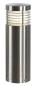 Preview: VAP SLIM 30, Outdoor Standleuchte, TC-TSE, IP44, edelstahl gebürstet, Ø/H 10/30 cm, max. 20 W