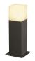 Preview: GRAFIT 30, Outdoor Standleuchte, TC-DSE, IP44, anthrazit, Energiesparleuchte, L/B/H 12/12/30 cm, max. 11 W