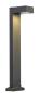 Preview: QUADRASYL 75, Outdoor Standleuchte, Energiesparleuchte GX53, IP44, eckig, anthrazit, L/B/H 19/22,5/75 cm, max. 11 W