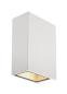 Preview: QUAD UP/DOWN 15, Wandleuchte, LED, 3000 K, IP44, eckig, up/down, weiß, 3,2 W
