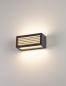 Preview: BOX-L, Outdoor Wandleuchte, TC-(D,H,T,Q)SE, IP44, eckig, anthrazit, max. 18 W