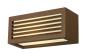 Preview: BOX-L, Outdoor Wandleuchte, TC-(D,H,T,Q)SE, IP44, eckig, rost, max. 18 W