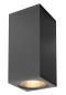 Preview: BIG THEO BEAM UP/FLOOD DOWN, Outdoor Wandleuchte, zweiflammig, LED, 3000 K, Flood down/Beam up, anthrazit, B/H/T 13/29/13,5 cm