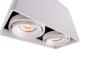 Preview: Deckenaufbauleuchte - Mona II, 2x max. 50 W GU10, Weiß