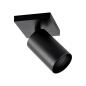 Preview: Deckenaufbauleuchte - Can Tilt Square Base, 1x 7,5 W GU10, Schwarz
