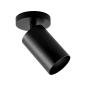 Preview: Deckenaufbauleuchte - Can Tilt Round Base, 1x 7,5 W GU10, Schwarz