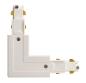 Preview: 3-Phasen Schienensystem - D Line DALI 90°-Verbinder links-rechts mit Wechselmechanik, weiß