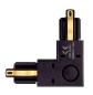 Preview: 1-Phasen Schienensystem - D One 90°-Verbinder, links, schwarz