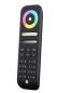 Preview: Steuerung RF - RF-smart, Fernbed., schwarz, 8 Zo, Single/CCT/RGB/RGBW/RGB+CCT