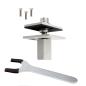 Preview: Mechanisches Systemzubehör - Montagesatz für Tischleuchte Office Three, Hellgrau