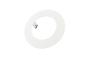Preview: Mechanisches Montagezubehör - Reduzierring rund 155/95 mm, Verkehrsweiß