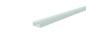 Preview: Profil - U-Profil flach AU-01-10, 2m, Weiß