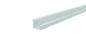 Preview: Profil - U-Profil hoch AU-02-10, 2m, Weiß