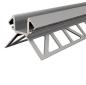 Preview: Profil - Fliesen-Profil Ecke außen EV-02-12, 2,5m, Silber