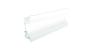 Preview: Profil - Trockenbau-Profil, Wandvoute EL-02-12, 2m, Weiß