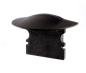 Preview: Profil Endkappe - Endkappe F-ET-02-10 Set 2 Stk, Schwarz