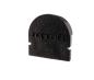 Preview: Profil Endkappe - Endkappe R-AU-01-10 Set 2 Stk, Schwarz