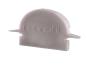 Preview: Profil Endkappe - Endkappe R-ET-01-15 Set 2 Stk, Grau