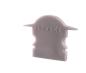 Preview: Profil Endkappe - Endkappe L-ET-02-10 Set 2 Stk, Grau