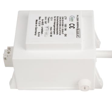 Preview: Netzgerät (CV, AC) dimmbar - ABN Transformator, DIM, CV, 11,5V AC, 105 W, IP20