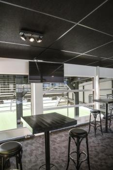 KALU, Wand- und Deckenleuchte, dreiflammig, LED, 3000 K, schwarz, 60°