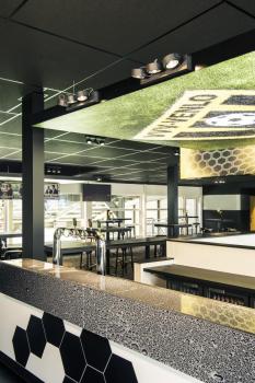 KALU, Wand- und Deckenleuchte, dreiflammig, LED, 3000 K, schwarz, 60°