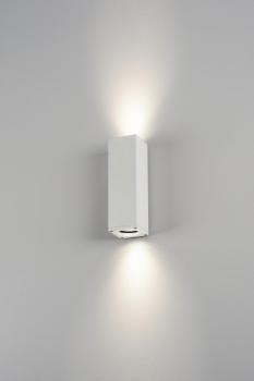 Preview: THEO UP/DOWN, QPAR51, Wandleuchte, weiss, max. 2x50 W