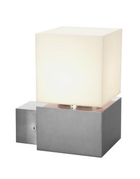 Preview: SQUARE, E27, Outdoor Wandleuchte, Edelstahl 304, max. 20 W, IP44