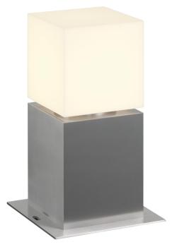 SQUARE POLE 30, E27, Outdoor Stehleuchte, Edelstahl 304, max. 20 W, IP44