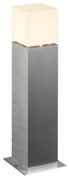 SQUARE POLE 60, E27, Outdoor Stehleuchte, Edelstahl 304, max. 20 W, IP44