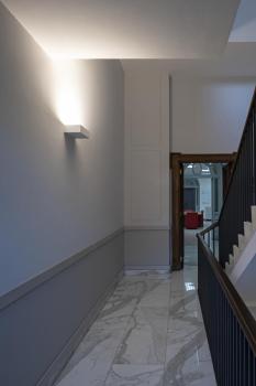 SHELL 30, WL, LED Indoor Wandaufbauleuchte, 3000 K, weiß