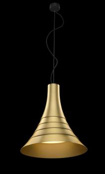 Preview: BATO 45, LED Indoor Pendelleuchte, messing, LED, 2500 K