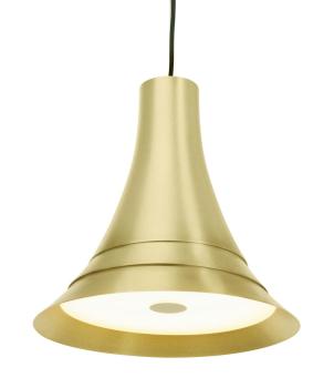 Preview: BATO 35, LED Indoor Pendelleuchte, messing, LED, 2500 K