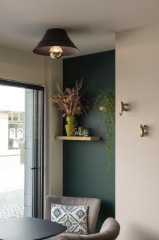 BATO 45, Indoor Deckenaufbauleuchte, schwarz, E27, max. 60 W