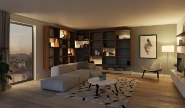 Preview: GRAZIA 10, Einbauprofil, LED, 2 m, schwarz