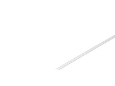 ABDECKUNG, für GRAZIA 10, flache Ausführung, 2 m, milchig