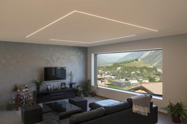 Preview: GRAZIA 20, Einbauprofil, LED, 3 m, weiß