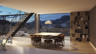 ABDECKUNG, für GRAZIA 20, Kunststoff, flache Ausführung, 3 m, gefrostet