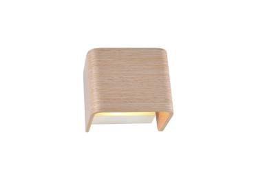 MANA, Wandleuchte, LED, 2000 K-3000 K Dim to Warm, weiß, B/H/T 9,6/8,5/8,8 cm exkl. Abdeckung