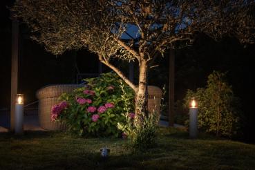 Preview: LISENNE POLE 70, E27, grau, IP54