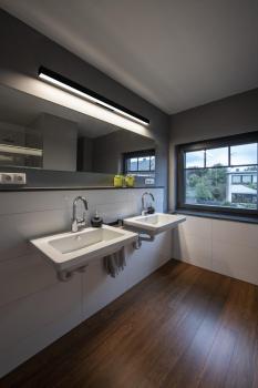 Preview: Q-LINE®, Wandleuchte, LED, 3000 K, schwarz