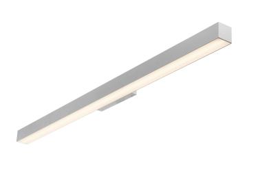 Preview: Q-LINE®, Wandleuchte, LED, 3000 K, silbergrau