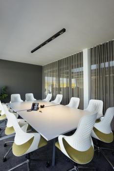 Preview: Q-LINE®, LED Indoor Deckenaufbauleuchte, 2 m, BAP, schwarz, 3000 K