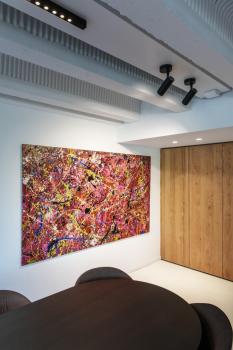 Q-LINE®, LED Indoor Deckenaufbauleuchte, 2 m, BAP, schwarz, 3000 K