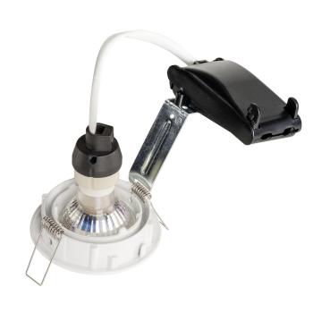 Preview: PIKA, Deckeneinbauleuchte, QPAR51, schwenkbar, weiß, max. 50 W