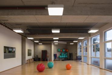 MEDO 60, Deckenleuchte, LED, 3000 K, eckig, weiß, 1-10V