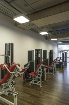 MEDO 60, Deckenleuchte, LED, 3000 K, eckig, weiß, 1-10V