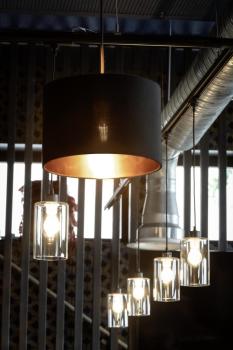 FENDA, Glasleuchtenschirm, Rauchglas