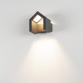 RASCALI, LED Outdoor Wandaufbauleuchte, anthrazit, 3000 K